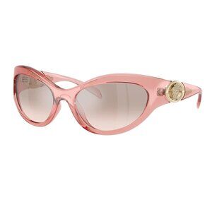 NEW VERSACE SUNGLASSES VE4485 5322/8Z WOMEN PINK EYEWEAR VE4485 53228Z